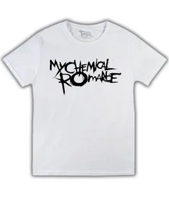 Прикольные футболки: My Chemical Romance лого на белой